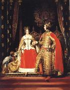 Sir Edwin Landseer Queen Victoria and Prince Albert at the Bal Costume of 12 may 1842 USA oil painting reproduction